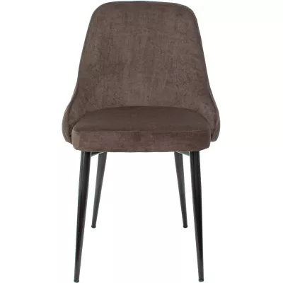 Стул для дома Бюрократ CH-K3_2 комплект 2шт коричневый Light 10 металл черный на ножках (CH-K3_1/LT10_2)