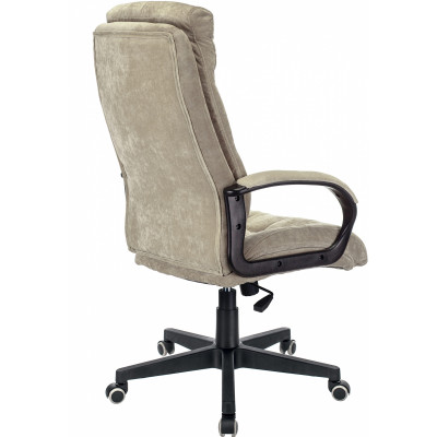 Кресло руководителя Бюрократ CH-824 Fabric песочный Light-21 крестов. пластик