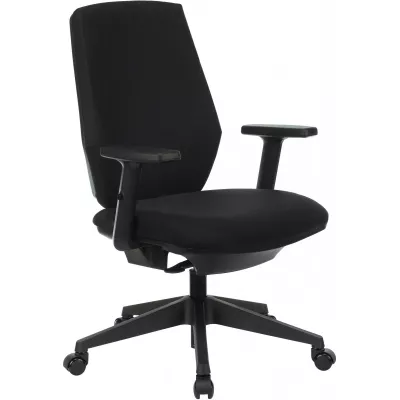 Кресло Бюрократ CH-545/1D черный 38-418 крестов. пластик