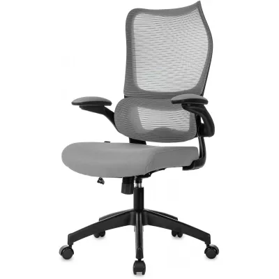 Кресло эргономичное Бюрократ Sigma 1 серый сетка/ткань крестов. пластик