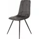 Стул для дома Бюрократ CH-K1_4 комплект 4шт т.серый Holland 18 металл черный на ножках (CH-K1_1/HL18_4)