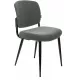 Стул для дома Бюрократ CH-K8_2 комплект 2шт серый Alfa 44 металл черный на ножках (CH-K8_1/GREY_2)