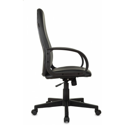 Кресло руководителя Бюрократ CH-808AXSN черный Or-16 экокожа крестов. пластик