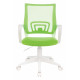 Кресло Бюрократ CH-W695NLT салатовый TW-03A TW-18 сетка/ткань крестов. пластик пластик белый