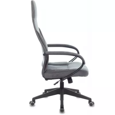 Кресло эргономичное Бюрократ CH-608Fabric темно-серый Alfa 44 крестов. пластик