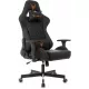 Кресло игровое Knight Armor черный ромбик экокожа с подголов. крестов. металл