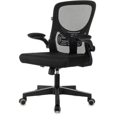 Кресло Бюрократ MC-101 черный TW-01 TW-11 сетка/ткань крестов. пластик