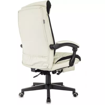 Кресло руководителя Бюрократ CH-824MSG-BF слоновая кость ткань/эко.кожа пластик