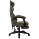 Кресло игровое Knight Lord/F хаки экомех крестов. пластик подст.для ног