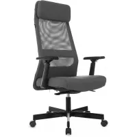 Кресло эргономичное Бюрократ T-995 серый TW-04 Neo Grey сетка/ткань с подголов. крестов. металл черный