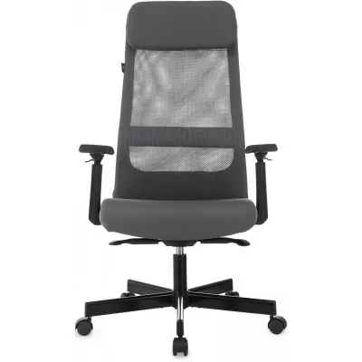 Кресло эргономичное Бюрократ T-995 серый TW-04 Neo Grey сетка/ткань с подголов. крестов. металл черный