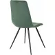 Стул для дома Бюрократ CH-K1 зеленый Holland 30 металл черный на ножках (CH-K1_1/HL30)