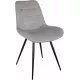 Стул для дома Бюрократ CH-K2 св.серый Holland 09 металл черный на ножках (CH-K2_1/HL09)