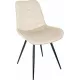 Стул для дома Бюрократ CH-K2 бежевый Holland 06 металл черный на ножках (CH-K2_1/HL07)