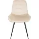 Стул для дома Бюрократ CH-K2 бежевый Holland 06 металл черный на ножках (CH-K2_1/HL07)