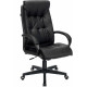 Кресло руководителя Бюрократ CH-824 черный экокожа крестов. пластик
