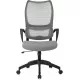 Кресло руководителя Бюрократ Sigma 2 серый сетка/ткань крестов. пластик