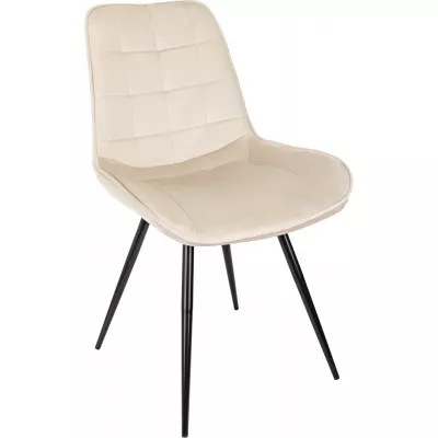 Стул для дома Бюрократ CH-K2_4 комплект 4шт бежевый Holland 06 металл черный на ножках (CH-K2_1/HL07_4)
