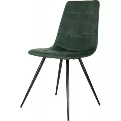 Стул для дома Бюрократ CH-K1_4 комплект 4шт зеленый Holland 30 металл черный на ножках (CH-K1_1/HL30_4)