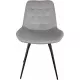 Стул для дома Бюрократ CH-K2_4 комплект 4шт св.серый Holland 09 металл черный на ножках (CH-K2_1/HL09_4)