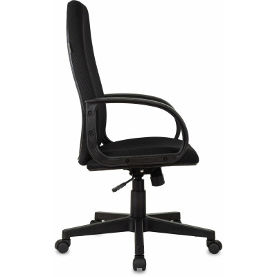 Кресло руководителя Бюрократ Ch-808AXSN черный TW-11 крестов. пластик