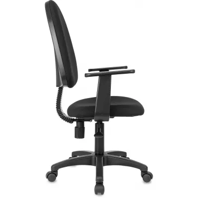 Кресло Бюрократ CH-1300 черный Престиж+ крестов. пластик