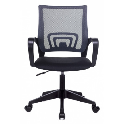 Кресло Бюрократ CH-695NLT темно-серый TW-04 сиденье черный TW-11 сетка/ткань крестов. пластик