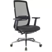 Кресло эргономичное Бюрократ MC-915 черный TW-01 38-418 сетка/ткань крестов. алюминий