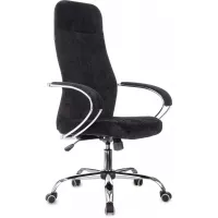 Кресло эргономичное Бюрократ CH-610SL черный Light-20 крестов. металл хром