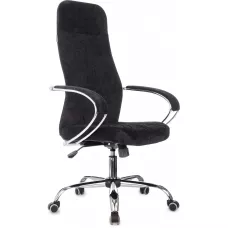 Кресло эргономичное Бюрократ CH-610SL черный Light-20 крестов. металл хром
