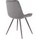 Стул для дома Бюрократ CH-K2 т.серый Holland 18 металл черный на ножках (CH-K2_1/HL18)