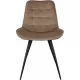 Стул для дома Бюрократ CH-K2 св.коричневый Holland 65 металл черный на ножках (CH-K2_1/HL65)