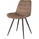 Стул для дома Бюрократ CH-K2 св.коричневый Holland 65 металл черный на ножках (CH-K2_1/HL65)