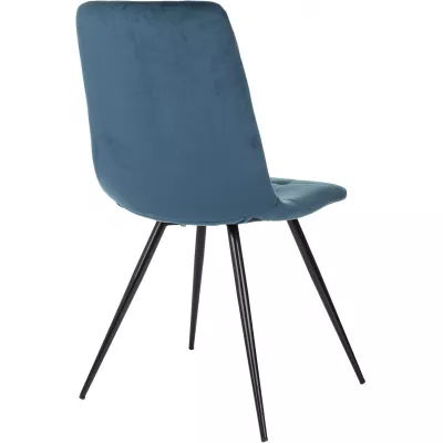 Стул для дома Бюрократ CH-K1 синий Holland 58 металл черный на ножках (CH-K1_1/HL58)