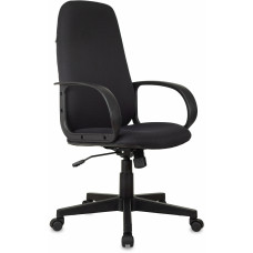 Кресло руководителя Бюрократ Ch-808AXSN темно-серый TW-12 крестов. пластик