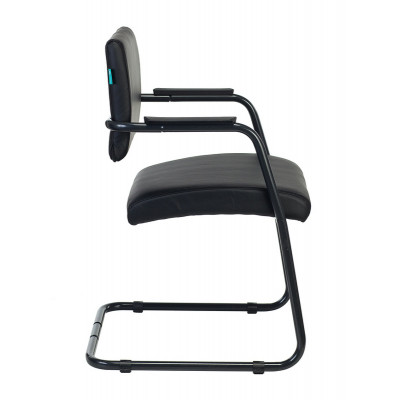 Кресло Бюрократ CH-271N-V черный Leather Black экокожа полозья металл черный