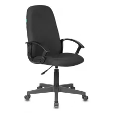 Кресло руководителя Бюрократ CH-808LT черный 3C11 крестов. пластик