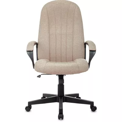 Кресло руководителя Бюрократ T-898 бежевый 38-402 крестов. пластик