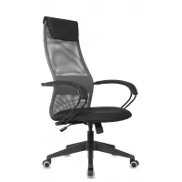 Кресло эргономичное Бюрократ CH-607 темно-серый TW-04 сиденье черный Neo Black сетка/ткань с подголов. крестов. пластик