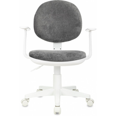 Кресло детское Бюрократ CH-W356AXSN серый Light-19 крестов. пластик пластик белый