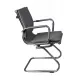 Кресло Бюрократ CH-993-Low-V серый экокожа низк.спин. полозья металл хром