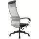 Кресло эргономичное Бюрократ CH-607 светло-серый TW-02 сиденье черный сетка/ткань с подголов. крестов. пластик