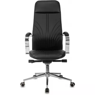 Кресло эргономичное Бюрократ CH-610SL-Lux черный экокожа крестов. металл хром
