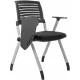 Стул Бюрократ X-Click-PP черный со столиком на ножках металл серый