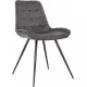 Стул для дома Бюрократ CH-K2_4 комплект 4шт т.серый Holland 18 металл черный на ножках (CH-K2_1/HL18_4)