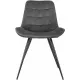 Стул для дома Бюрократ CH-K2_4 комплект 4шт т.серый Holland 18 металл черный на ножках (CH-K2_1/HL18_4)