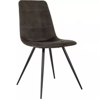 Стул для дома Бюрократ CH-K1_4 комплект 4шт коричневый Holland 74 металл черный на ножках (CH-K1_1/HL74_4)