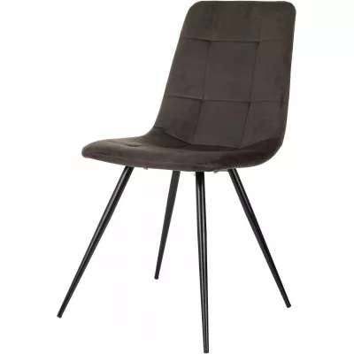 Стул для дома Бюрократ CH-K1_4 комплект 4шт коричневый Holland 74 металл черный на ножках (CH-K1_1/HL74_4)