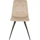 Стул для дома Бюрократ CH-K1 бежевый Holland 06 металл черный на ножках (CH-K1_1/HL07)