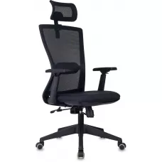Кресло эргономичное Бюрократ MC-811S-H черный Elastic-102 сетка/ткань с подголов. крестов. пластик